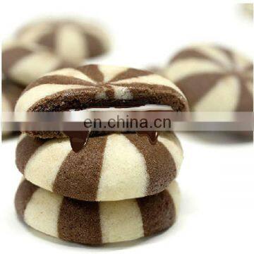 Automatic Twist Biscuits Double Filled Cookies Encrusting Machine photo-5