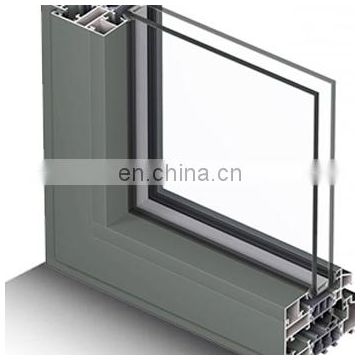 SHENGXIN Glass Sliding Door Aluminum Alloy Top Rail Extrusion Profile Anodizing Power Coated