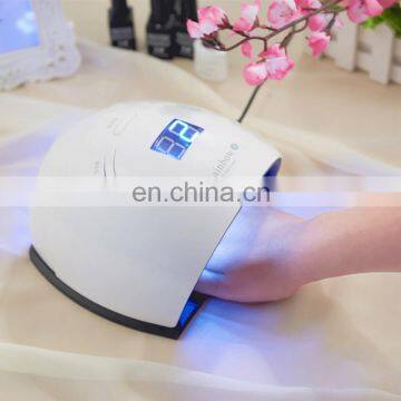 Wholesale 48W Led Light Manicure Dryer Machine uv Phototherapy Hands and Feet 2 With 1 Nail Led Lamp Led Nail Dryer Nails Tool photo-3