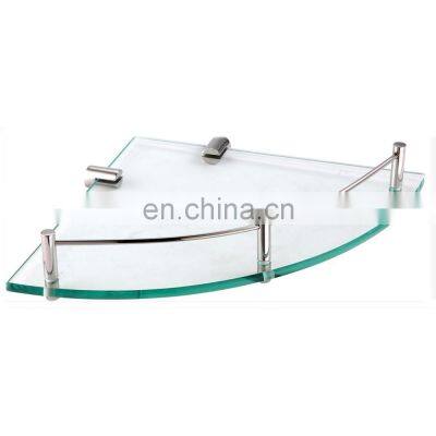 GF004 Corner Glass glass shelves tempered bathroom for refrigerator shelf