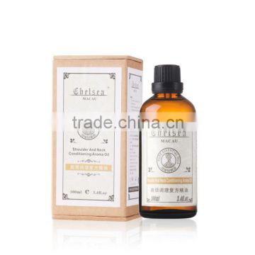 good for office syndrome shoulder and neck conditioning aroma oil massage essential oil