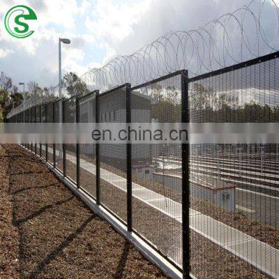 Wholesale PVC Coated Airport Military Base 358 High Security Anti Climb and Anti Cut Fence