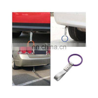 Pvc Round Hang Ring Circle Interior Handle Strap Charm Drift Hook For Subway Train Bus Universal Car Mat Carpet Fasteners Ring photo-2