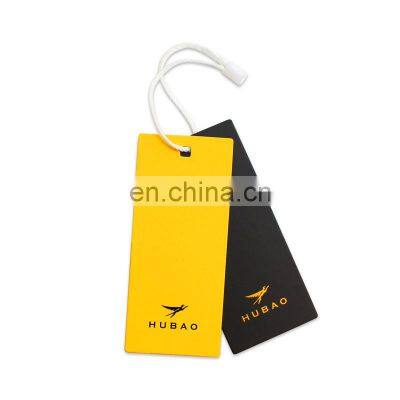 Custom Logo Product Price Hangtag Paper Gift Swing Wig Jewelry Garment Hang Clothes Tags for Clothes photo-2