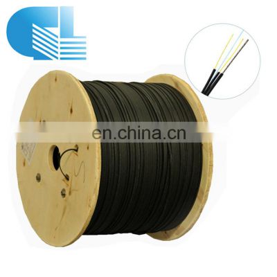 Top selling ftth node 2 core fiber optic cable price ftth fiber optic drop wire