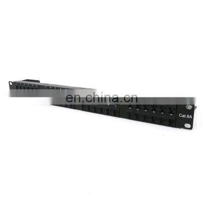 MT-4026 Hot-sale Products Detachable 1U 48port 19 Inch Blank Patch Panel With Cable Manger photo-4