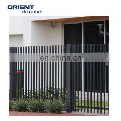 Vertical Black Blade Aluminium Fence Panel - 1500mm High x 2400mm Wide photo-5