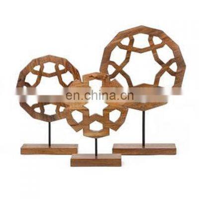 wooden decorative sculpture