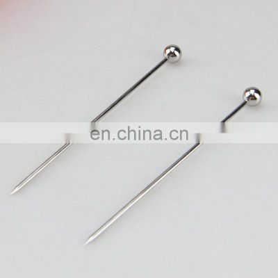 Best Quality Selling Small Wholesale Metal Custom Cocktail Picks Stainless Steel