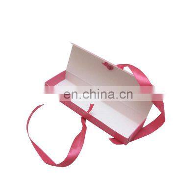 Custom Printing Human Hair Weave Packaging Bundle Hair Extension Packaging Boxes With Ribbon Handle photo-4