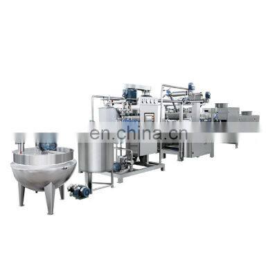 Jelly candy making machine and production line small soft candy making forming molding machine for fruit