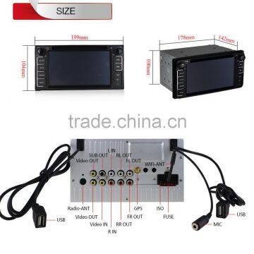 Dual Core Pure Android 4.4 Car Radio for Toyota Hilux Fortuner Innova Old Camry Corolla Old Vios RAV4 Prado DVD GPS WIFI 3G SWC photo-6