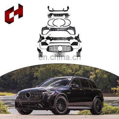 CH New Upgrade Wide Enlargement Taillights Front Rear Lip Fenders Body Kit For Mercedes-Benz Glc X253 2020 And 2021 To Glc63 Amg