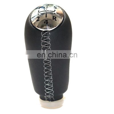 Manual chrome Car Shift Gear Knob Lever Gaitor Boot Cover For RENAULT Laguna Megane 2 Clio 3 Scenic 2