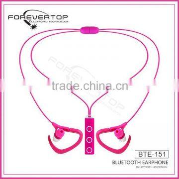 Powerful Anti-fall wireless sport stereo super mini & micro bluetooth earphone in-ear