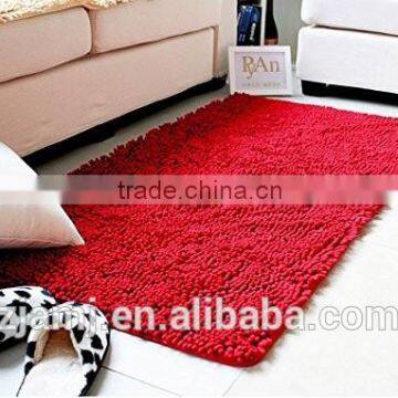 chenille anti- slip door mat room mat