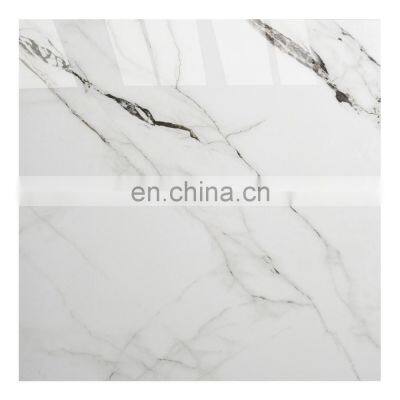 white marble look ceramic vitrifed floor tiles