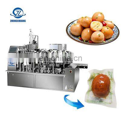 Custom Vegetable Cubed Foodstuff Fresh Maintaining High Speed Premade Bag Sealer Packing Automatic Vacuum Pack Machine for Food