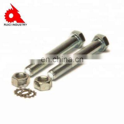 OEM Machining Custom Bolts and Nuts Stainless Steel Full Thread Hex Bolt photo-4