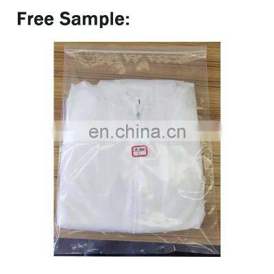 Safety Industrial Disposable pp 50gsm Men Coverall Labour Supply Chemical Suit With Hood photo-5