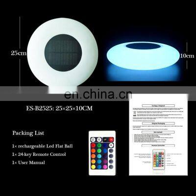 PE LED Pool Ball Rechargeable Ball Lights with Switch and USB Christmas Party Wedding Holiday Decoration Garland light