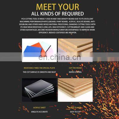 LIVTER Woodworking Cutter Diamond Pre Milling Cutter CNC Edge Banding Machine PCD End Milling Cutter photo-4