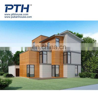 New Design Luxury and Modern Prefabricated Light Gauge Steel Villa for Sale