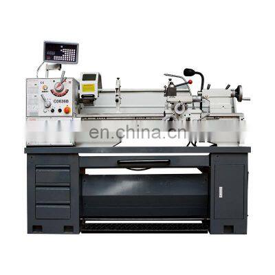 C0636B mini metal lathe small lathe machine  horizontal precision metal semi automatic lathe machine with CE