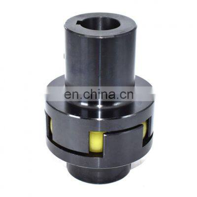 ML jaw rubber flexible shaft coupling with flange