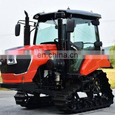 High quality Nongfu rubber crawler paddy field 4WD 90HP tractors