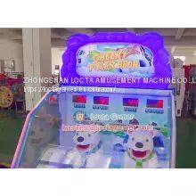 Guangdong Zhongshan Tai Le Play Children's Indoor Video Game Coin-operated Self-service Amusement Equipment Naughty Polar Bear Ball Shooting Machine Classic Game Win the Lottery photo-5
