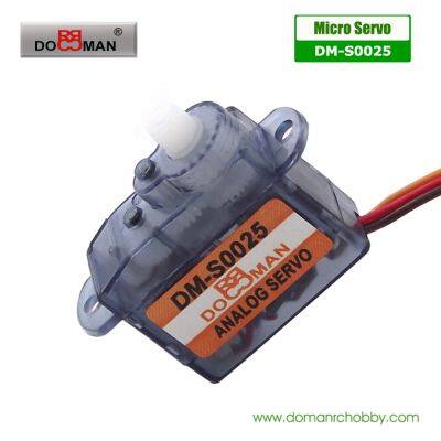 DM-S0025 DOMAN RC 2.5g Micro rc Servo photo-3