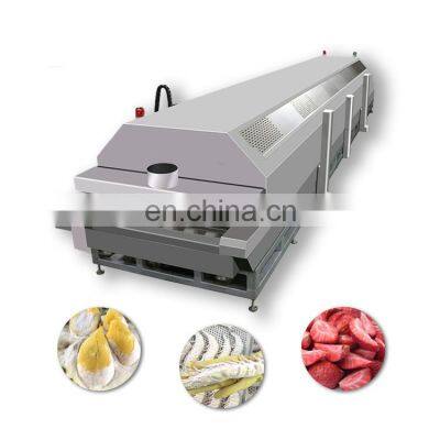 Tunnel Freezing and Flash Freezing Machine Food With Nitrogen