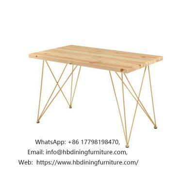 Gold Legs MDF Side Table