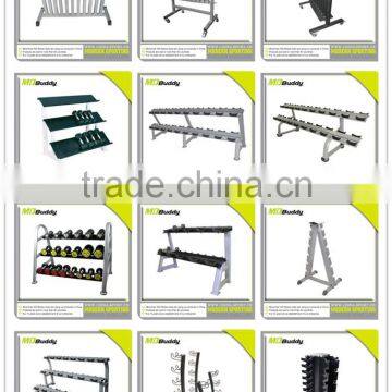 Nantong manufacturer vinyl triangle dumbbell rack wholesale