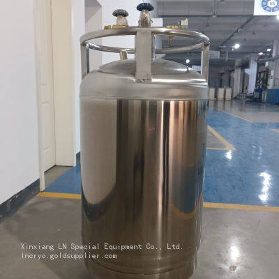 Self Pressurized Tank YDZ-150 Price Discount Laboratory Stainless Steel Liquid Nitrogen Tank photo-5