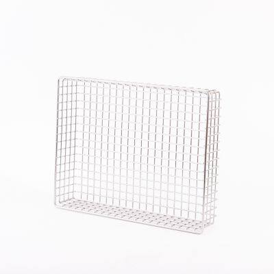 Durable 304 Stainless Steel Woven Wire Mesh Storage Basket for Industry photo-5