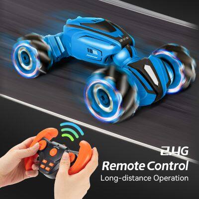 Gesture Induction Twist Stunt Car Four-wheel Drive Climbing Remote Control Car Boy Gift Toys Wholesale photo-4
