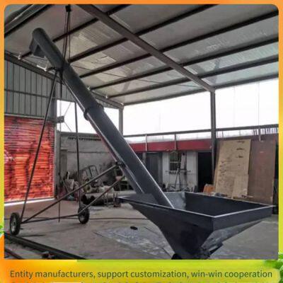 Dry and Wet Powder Screw Feeder, 219 Tubular Canning Elevator, Two-phase Electric Chicken Feed Auger Conveyor photo-5