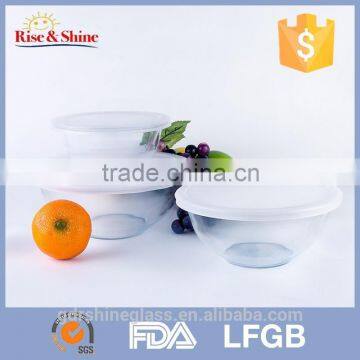 Factory outlet , Eco-Friendly round pyrex glass baking dish/glass plate