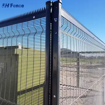 Paneles de valla de alambre soldado 358 Heavy-Duty Anti-Climb que brindan seguridad mejorada en áreas públicas