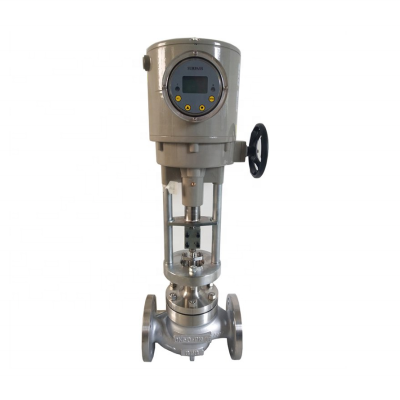 ANSI Carbon Cast Steel Control Valve Globe Valve DN100 150LB Pneumatic Actuator Electric Control Valve