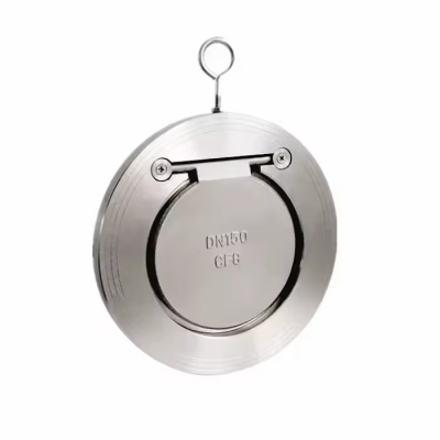 Stainless Steel/Wcb/CF8/ CF8m Single Disc Wafer Type Flap Check Valve for Water/oil photo-2