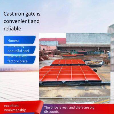 Changping Open Stem Cast Iron Gate With Copper Inlay for Sewage Wells photo-4