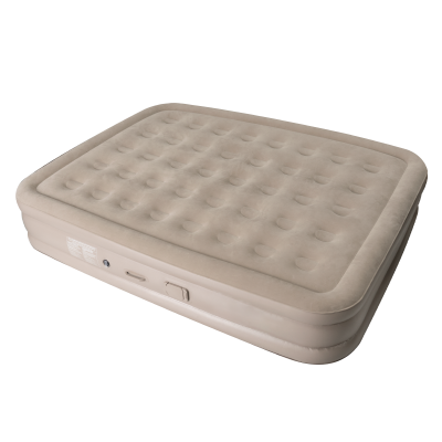 LXLOMAND self-inflating mattress for floor sleeping, portable elevated double air mattress for outdoor camping and tent use
