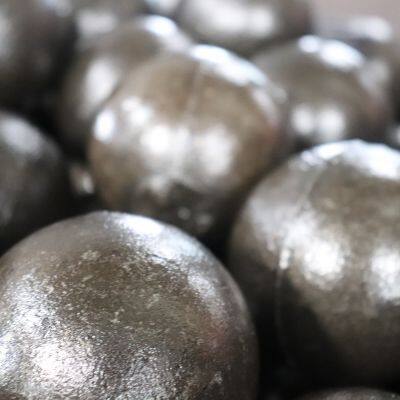 Customized Cast Grinding Balls Any Size Cr 1%-30% High Hardness Low Breakage For Ball Mill SAG Mill Mining
