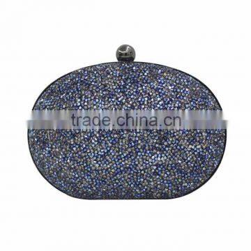 ball shape of beads party clutch bag, wedding purses with crystal