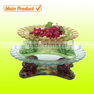 2014 item! wholesale transparent round glass soap dish