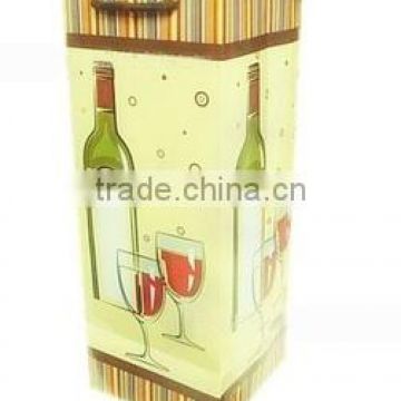 wine bottle paper bag by 210 grams of white paper 2014