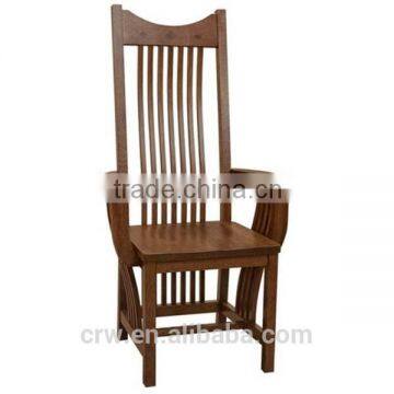 RCH-4092 Wooden Arm Chair Design With Hight Backrest